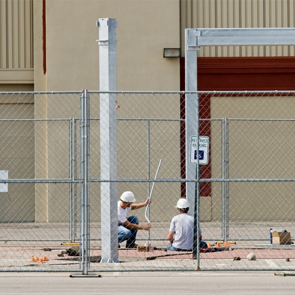 how long can i rent the temporary fence for my building site or event in Gardena California